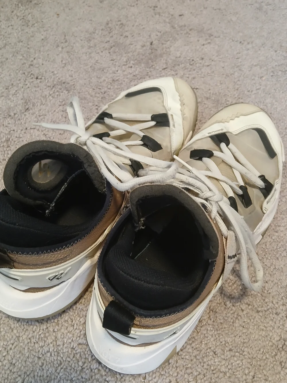 Jordan Why Not Men's Beige, White and Black Sneakers